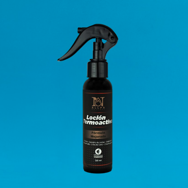 Locion termoactiva para dolores musculares